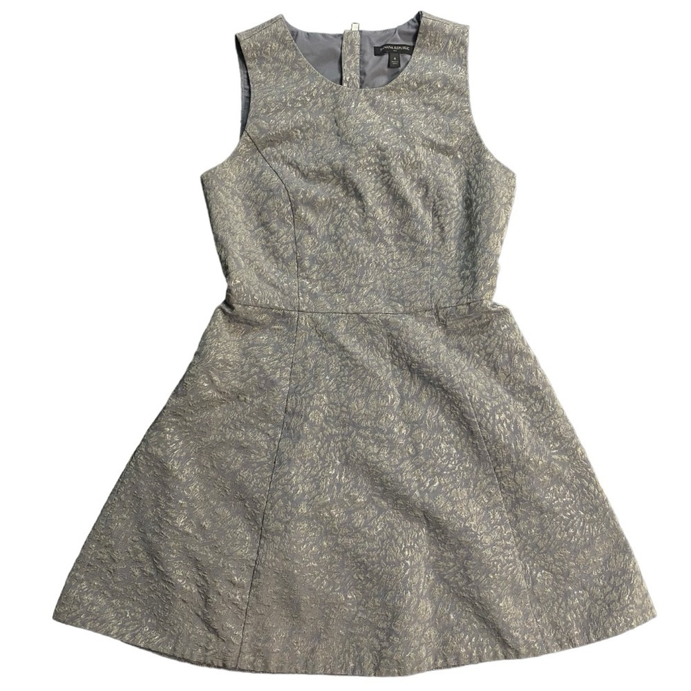 Banana Republic Shimmery Sleeveless Midi Dress